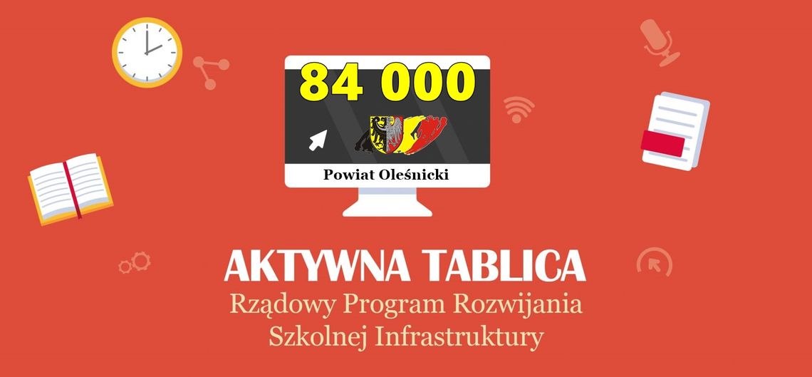 Powiat oleśnicki pozyskał 84 000 zł dla sześciu placówek oświatowych