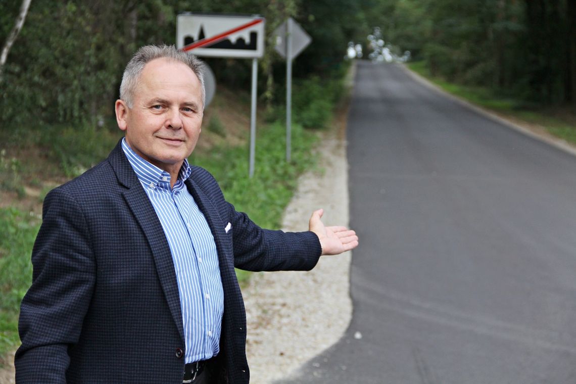 Powiat zakończył remont drogi Kijowice - Kruszowice w gminie Bierutów