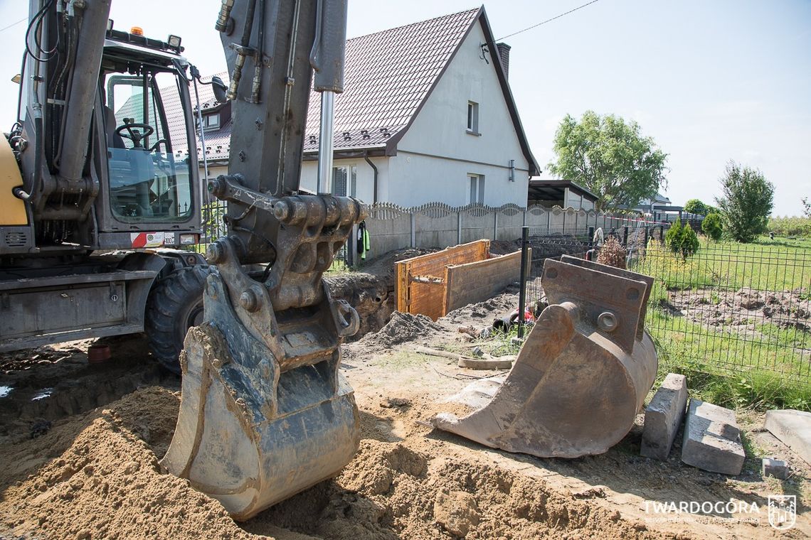 Budują sieć kanalizacji sanitarnej