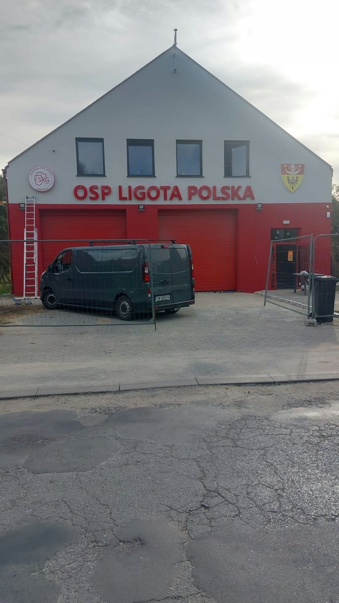 Prawie 1,3 mln zł i fotowoltaika. Remiza OSP w Ligocie Polskiej już niemal gotowa Prawie 1,3 mln zł i fotowoltaika. Remiza OSP w Ligocie Polskiej już niemal gotowa