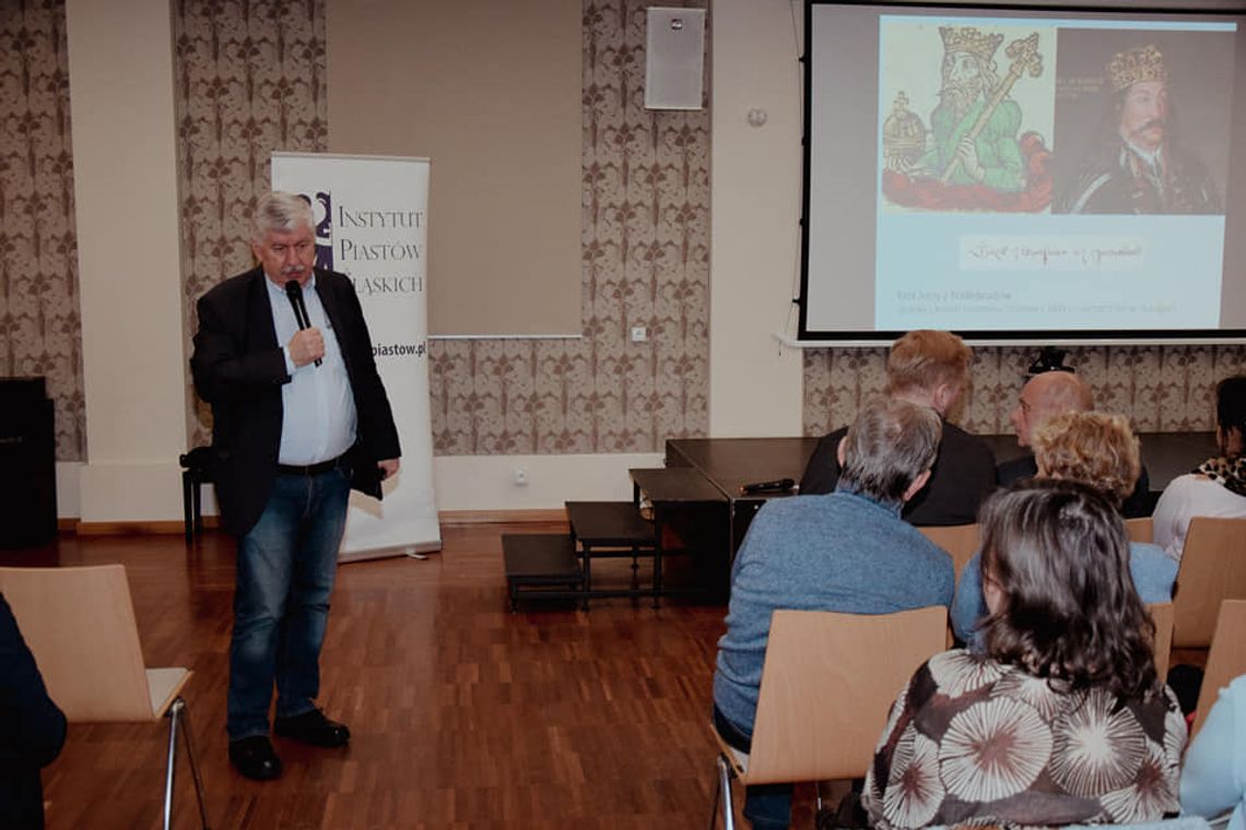 Profesor Mrozowicz opowiedział o książętach oleśnickich