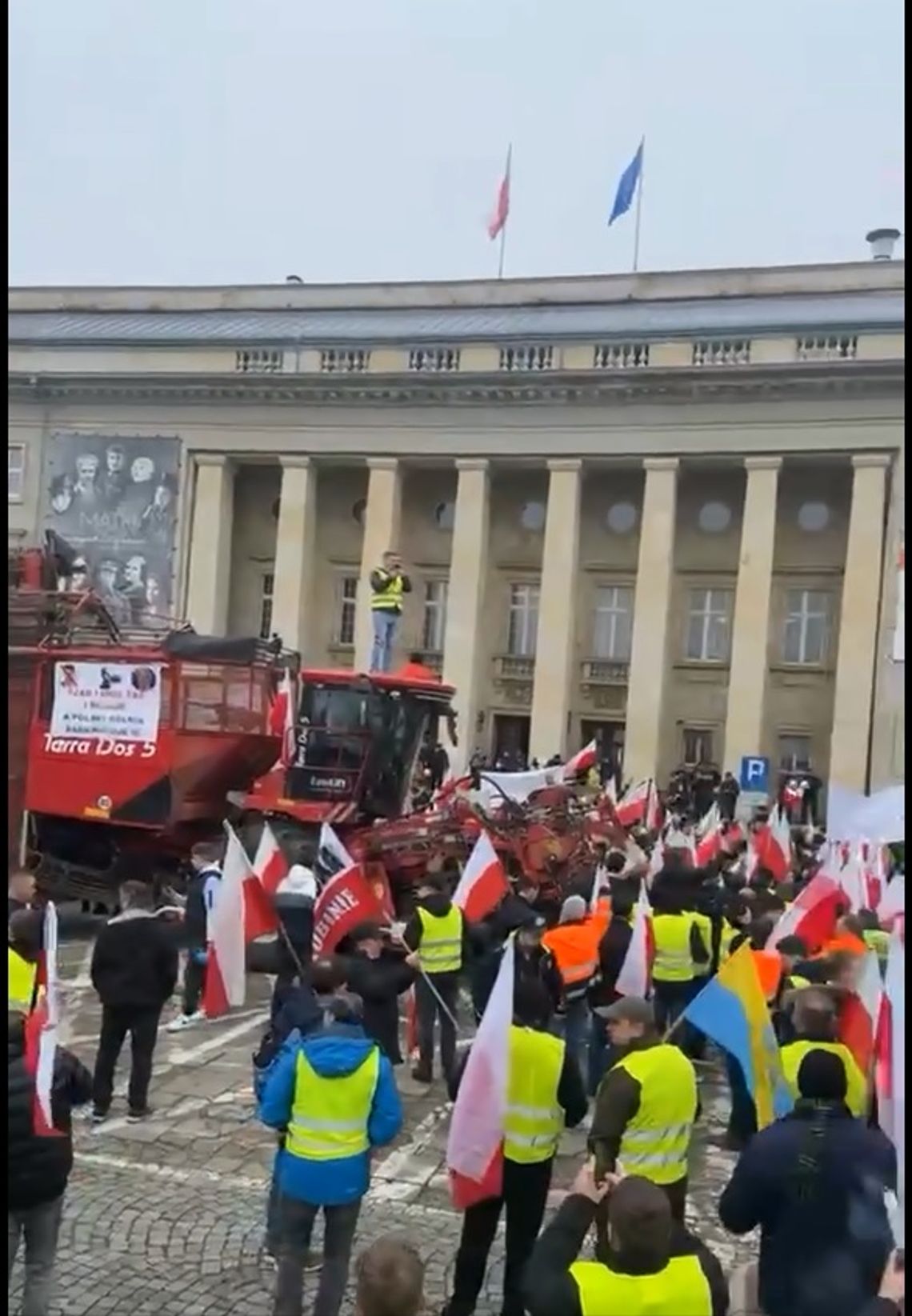 Protest rolników trwa! (WIDEO)