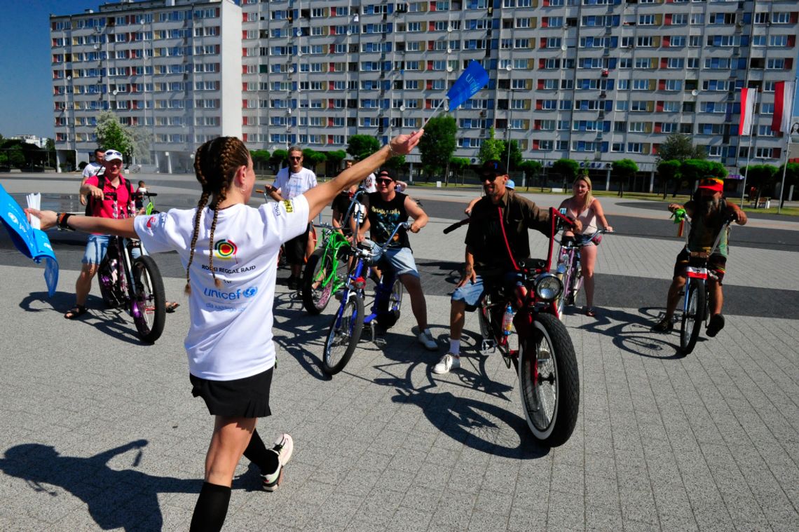 Przez Oleśnicę przejeżdża Rolki Reggae Rajd for UNICEF