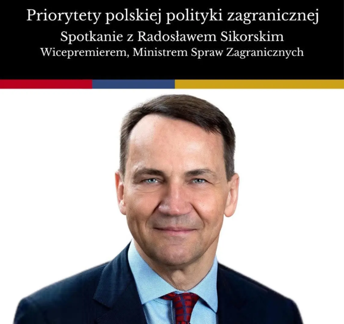 Przyjazd ministra Sikorskiego do Oleśnicy odwołany! Przyjazd ministra Sikorskiego do Oleśnicy odwołany!