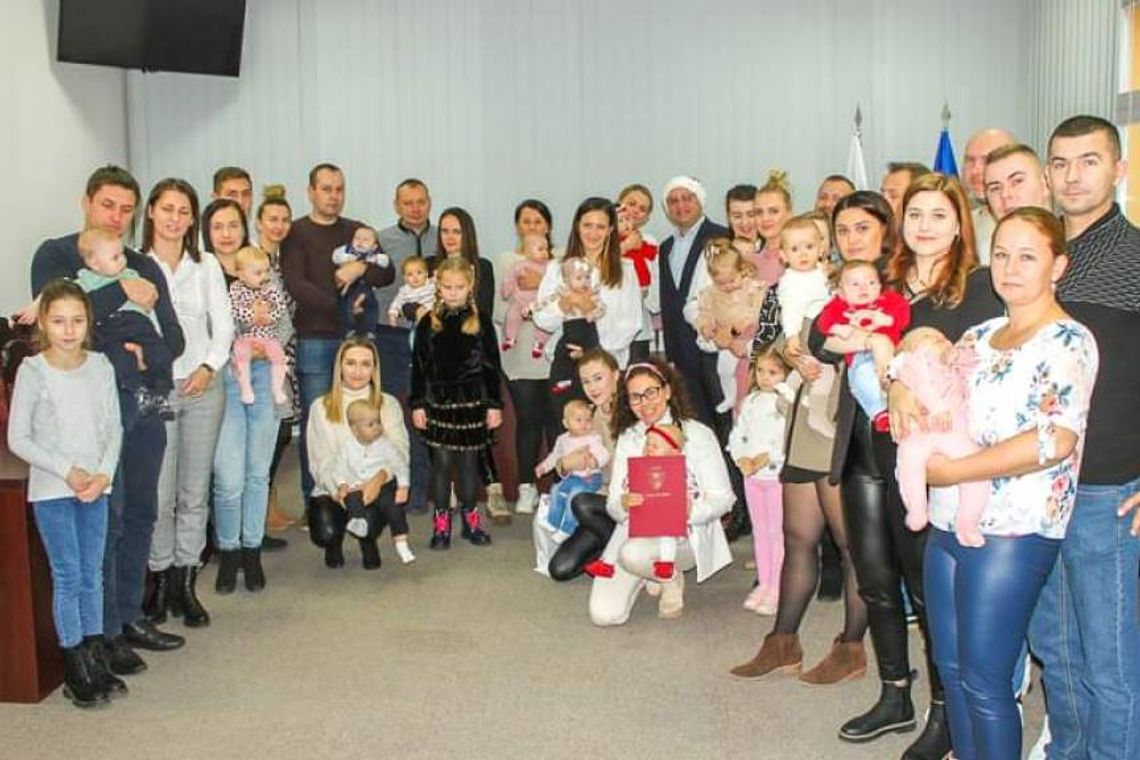 Przywitanie nowych mieszkańców gminy Oleśnica 