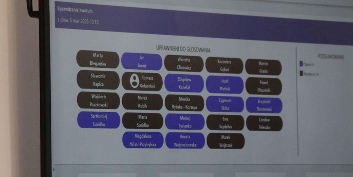 "Puste krzesła, pełne portfele" - ostra krytyka Zarządu Powiatu