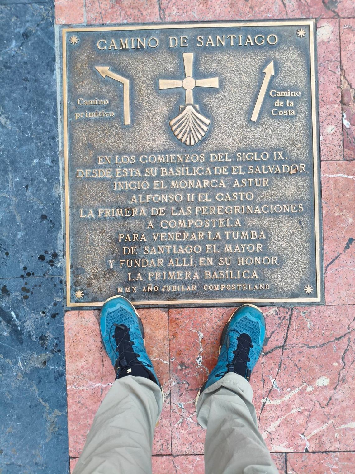 Radny Łukasz Baszkiewicz ruszył na Camino Primitivo. 21 kilometrów z Oviedo do Paladín