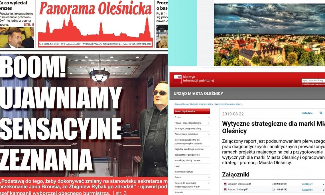 Radny opozycji punktuje burmistrza Oleśnicy: 35 tysięcy za zlecenie dla "osoby niewiarygodnej"?!