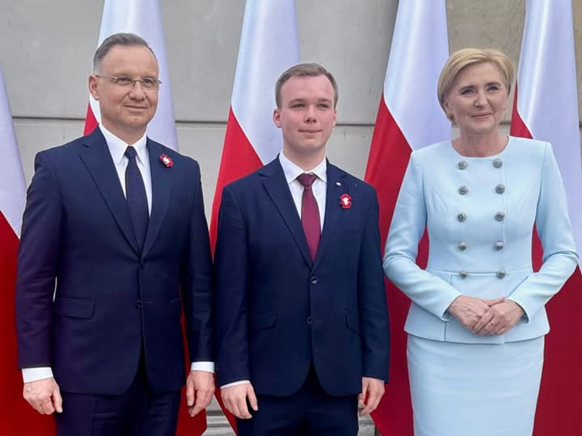 Radny PiS świętował w stolicy z prezydentem