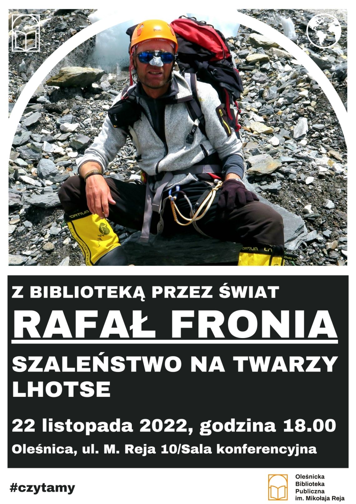 Rafał Fronia gościem oleśnickiej biblioteki