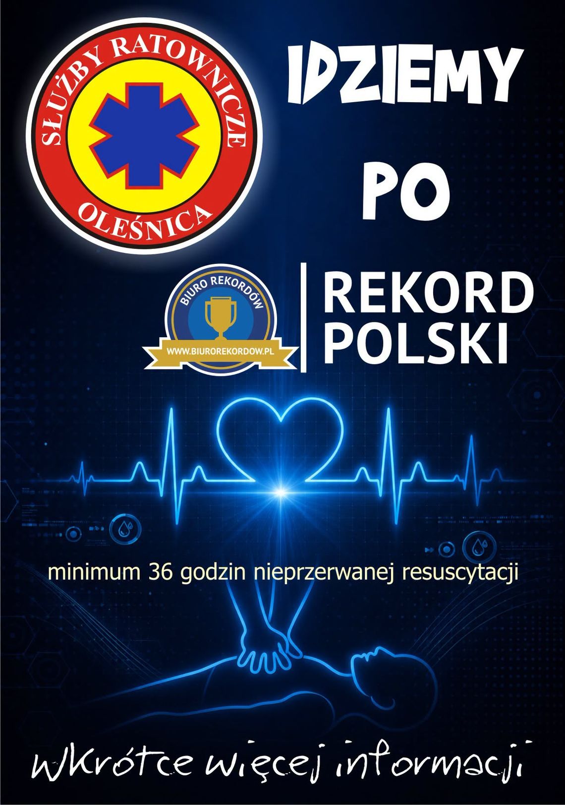 Ratownicy podejmą próbę bicia rekordu Polski. Przed nimi 36 godzin walki Ratownicy podejmą próbę bicia rekordu Polski. Przed nimi 36 godzin walki