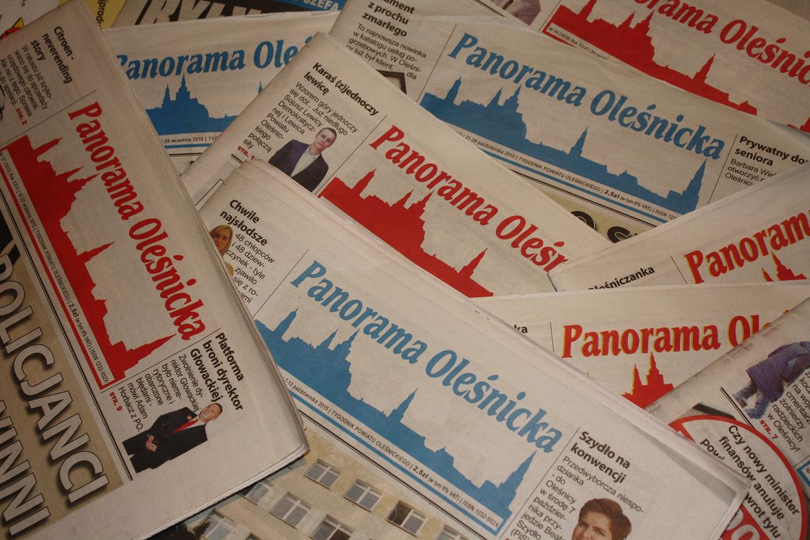 Regulamin sprzedaży tygodnika "Panorama Oleśnicka"