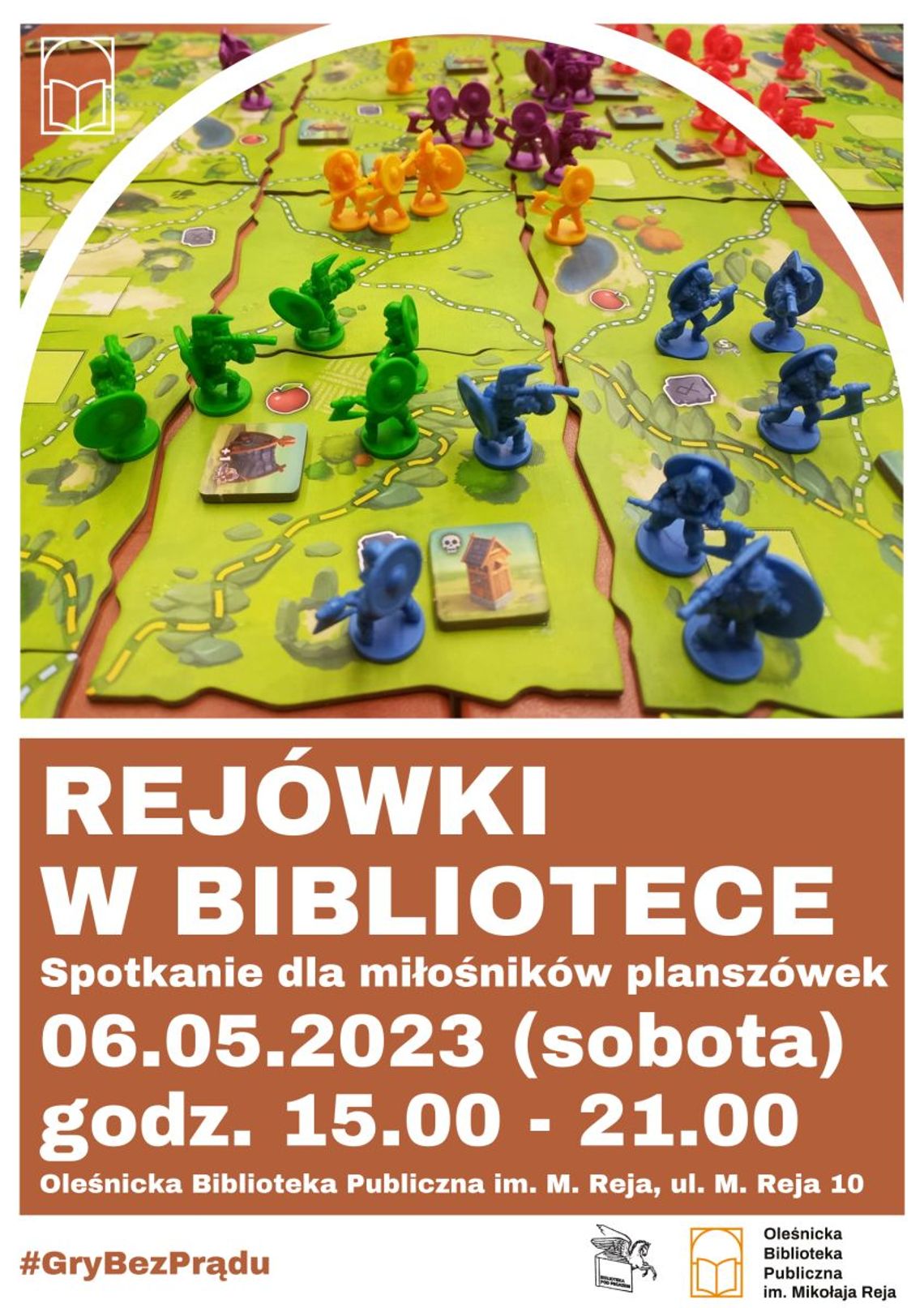 Rejówki w bibliotece w Oleśnicy