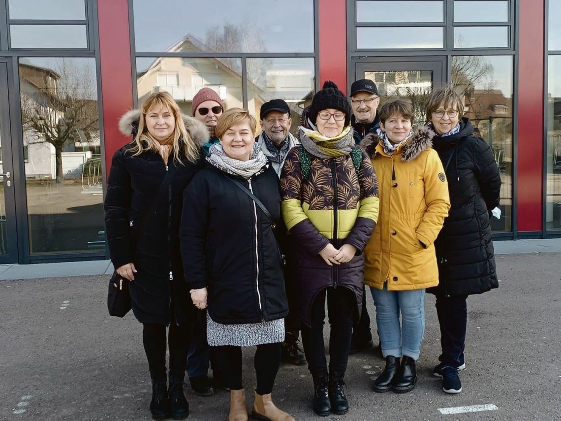Reprezentantki Szkoły Podstawowej nr 2 w Sycowie z wizytą w Malsch