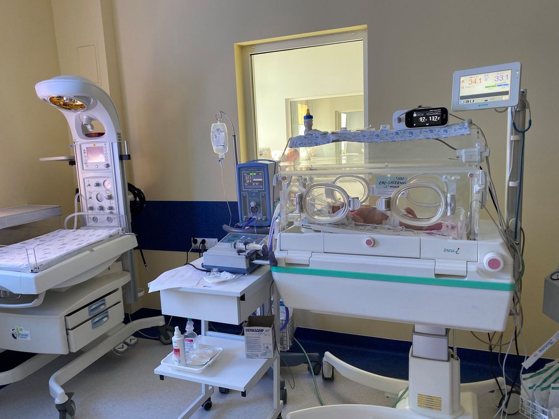 Rewitalizacja oddziału neonatologii w szpitalu w Oleśnicy