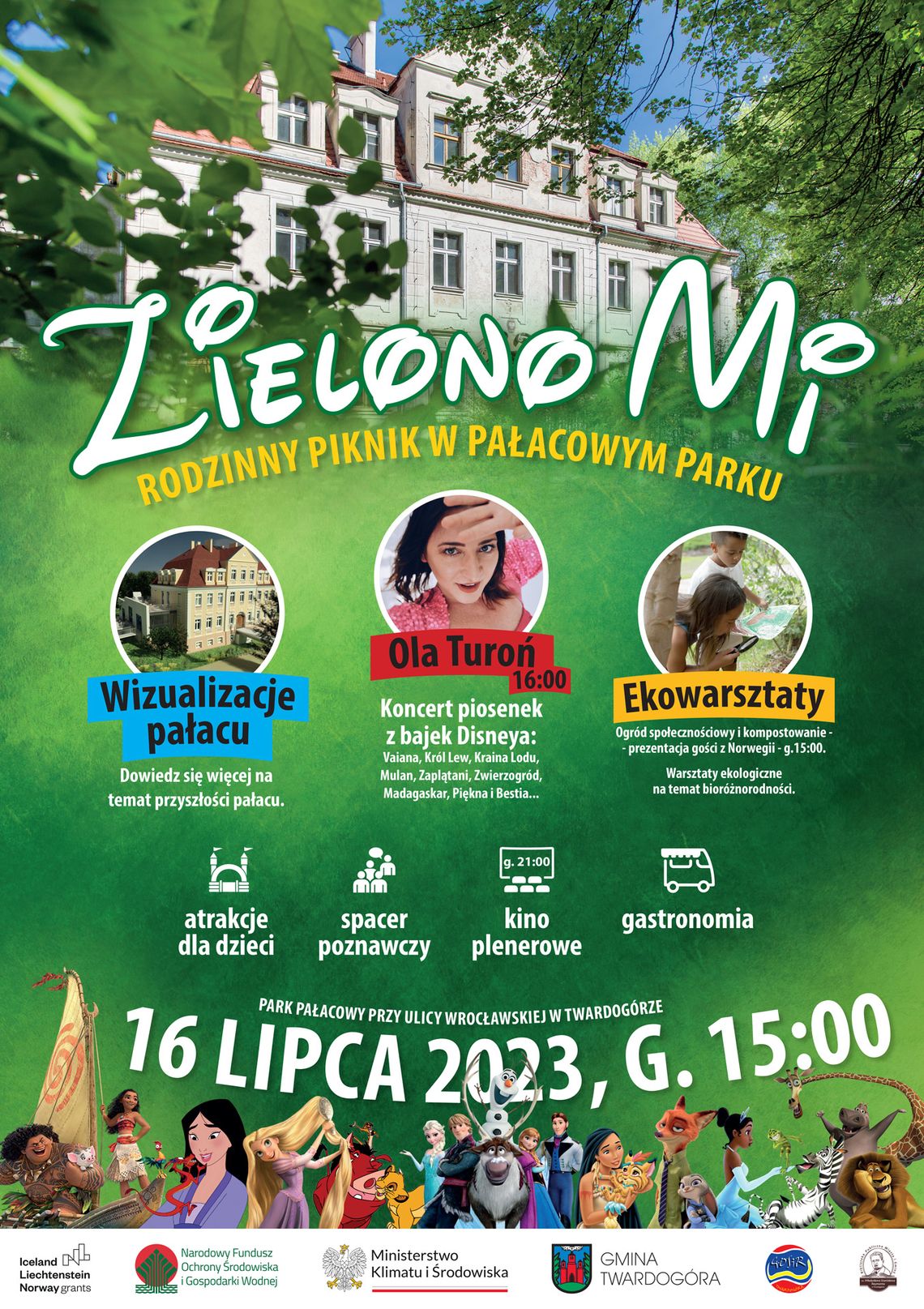 Rodzinny Piknik przy barokowym pałacu w Twardogórze 