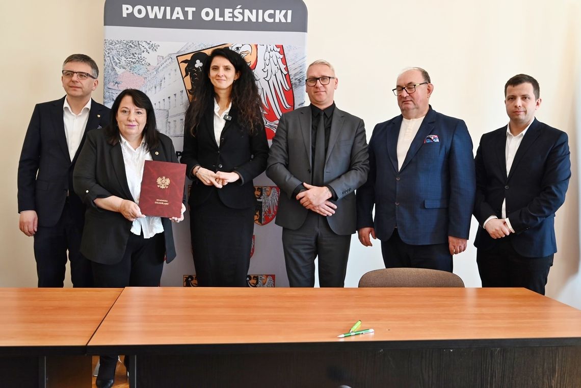Rok realnych zmian – podsumowanie działalności Zarządu Powiatu Oleśnickiego