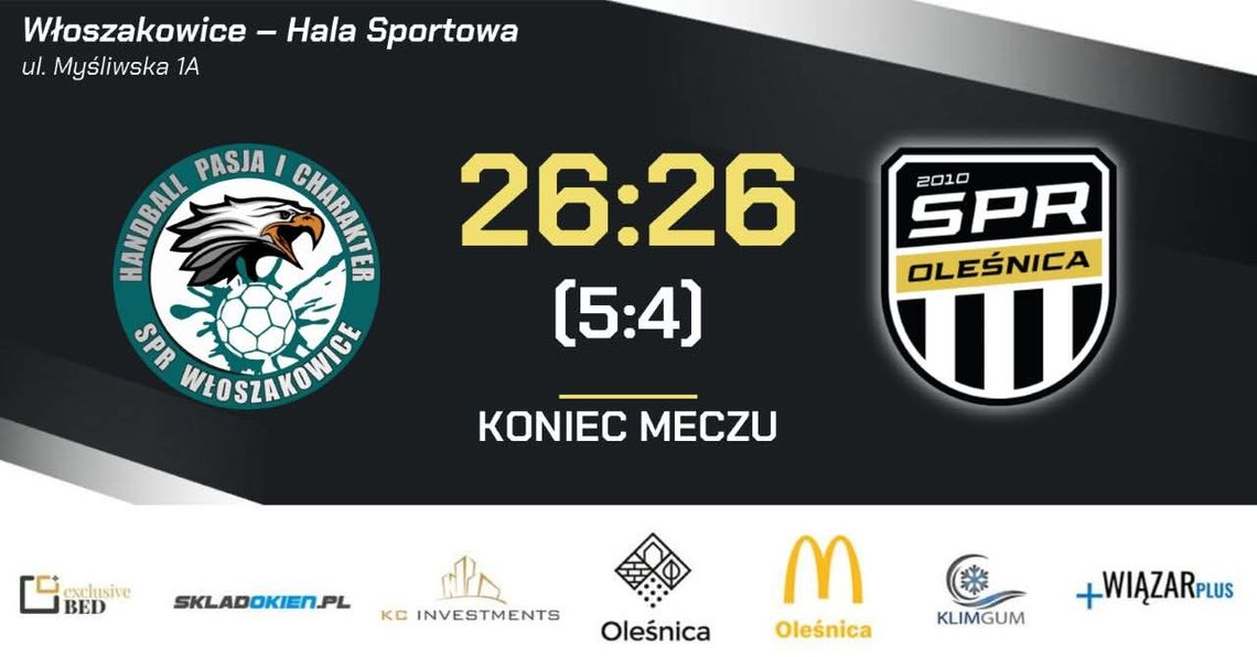 Rollercoaster piłkarzy ręcznych z Oleśnicy