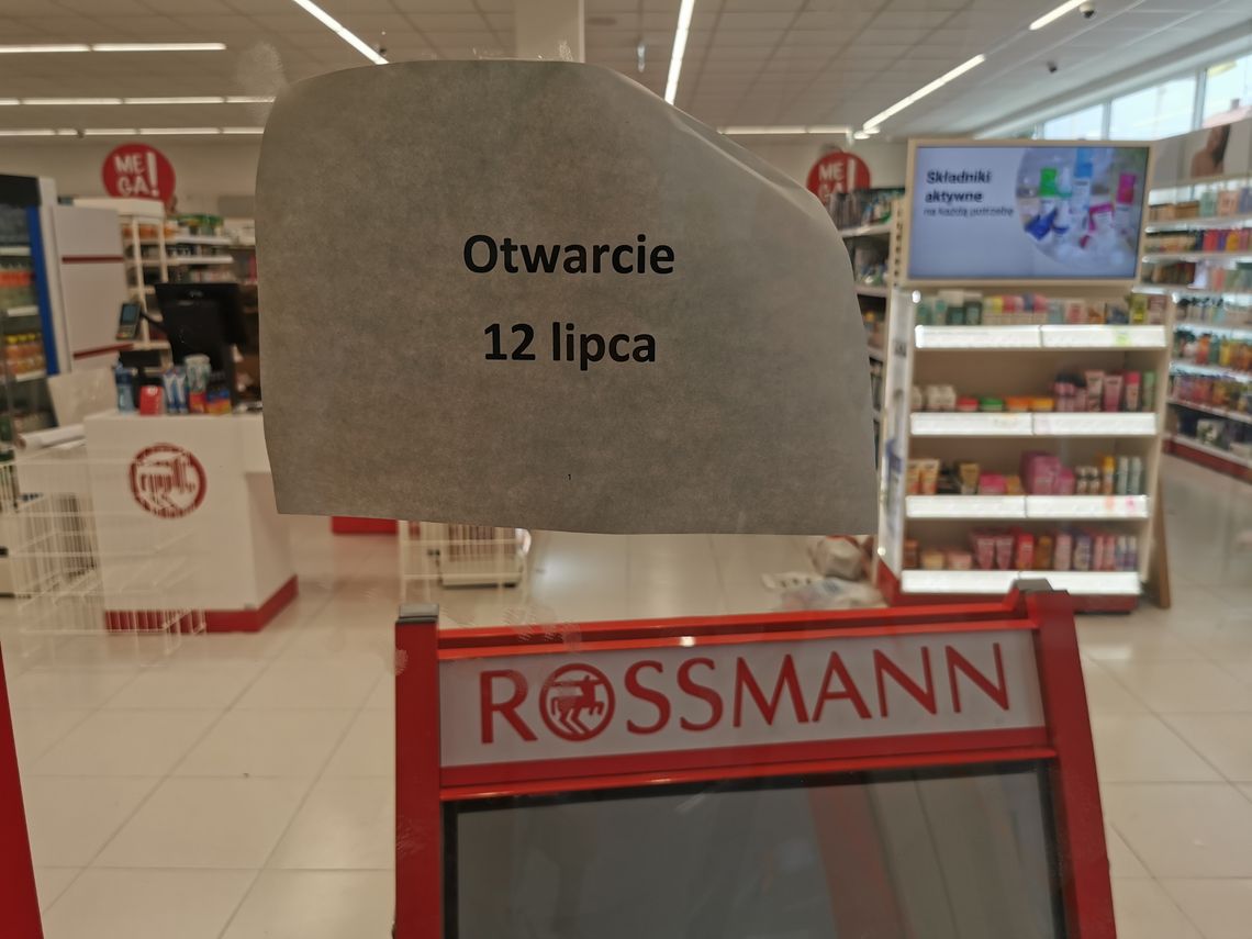 Rossmann otworzy się w piątek