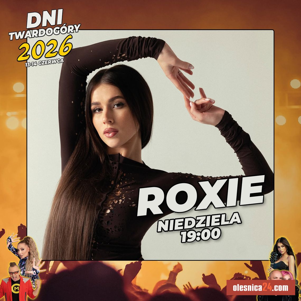 Roxie zaśpiewa w Twardogórze... Roxie zaśpiewa w Twardogórze...