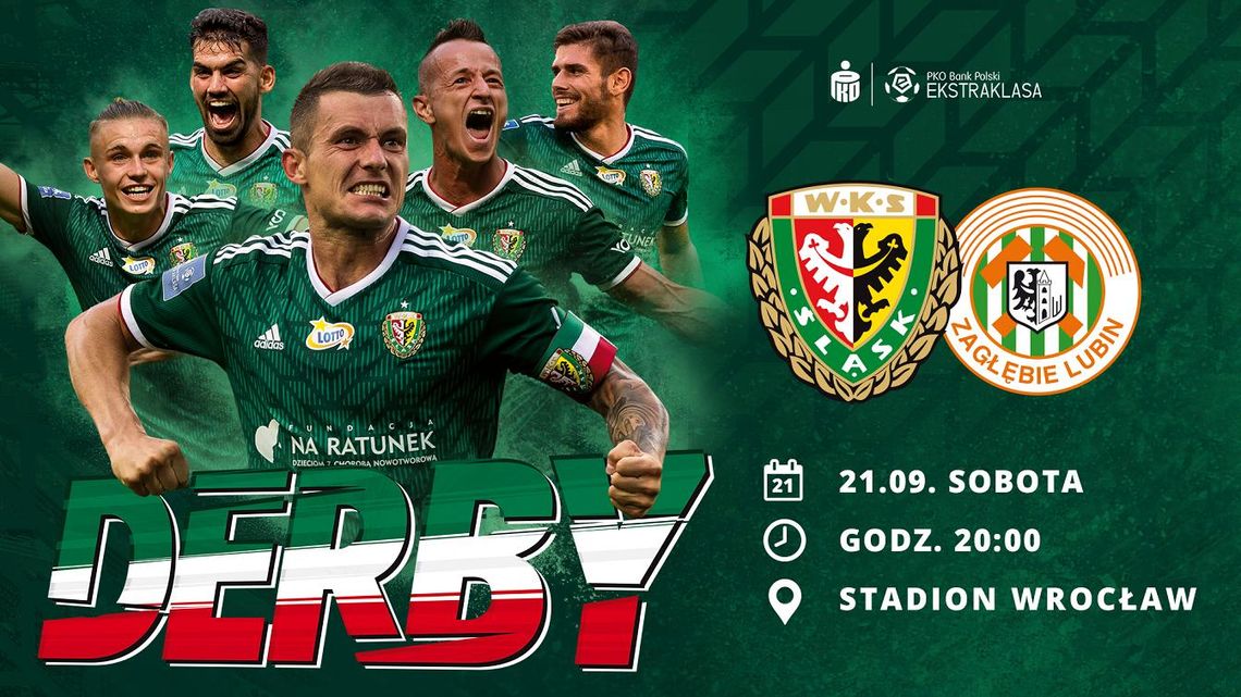 Rozdajemy bilety na derby Śląsk - Zagłębie