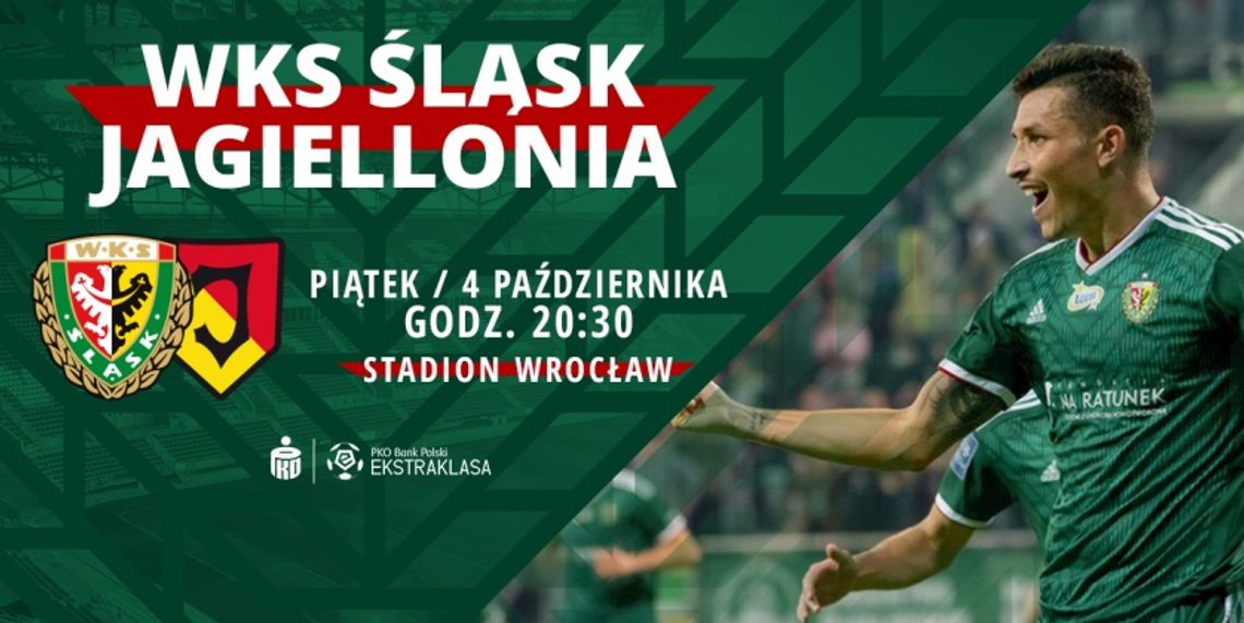 Rozdajemy bilety na mecz Śląska Wrocław z Jagiellonią Białystok!