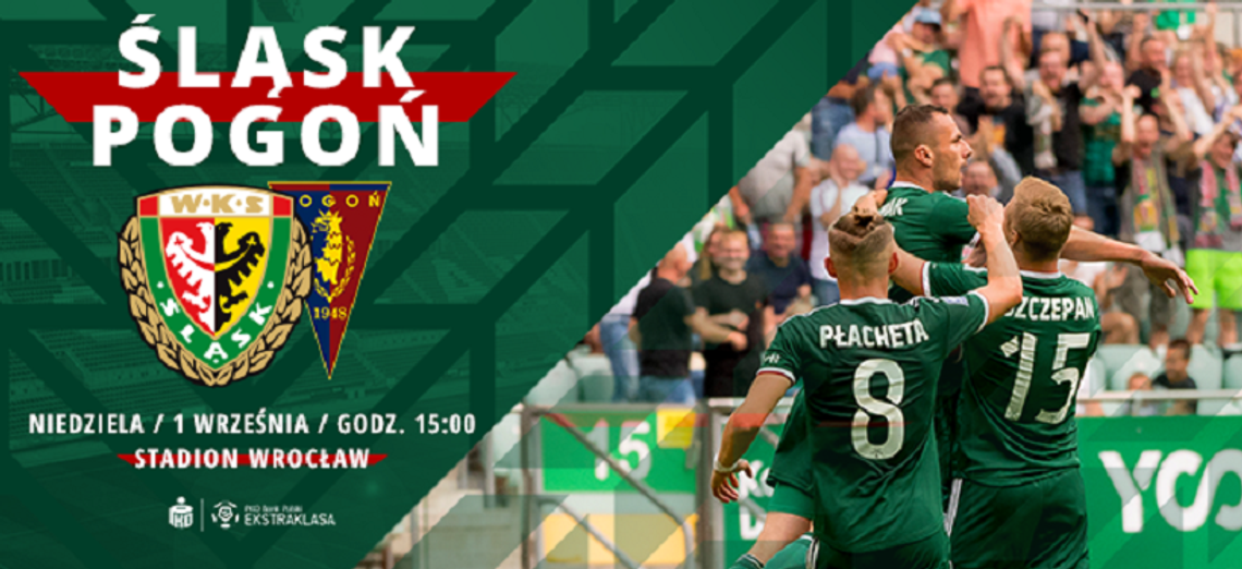 Rozdajemy bilety na mecz Śląska Wrocław z Pogonią Szczecin!