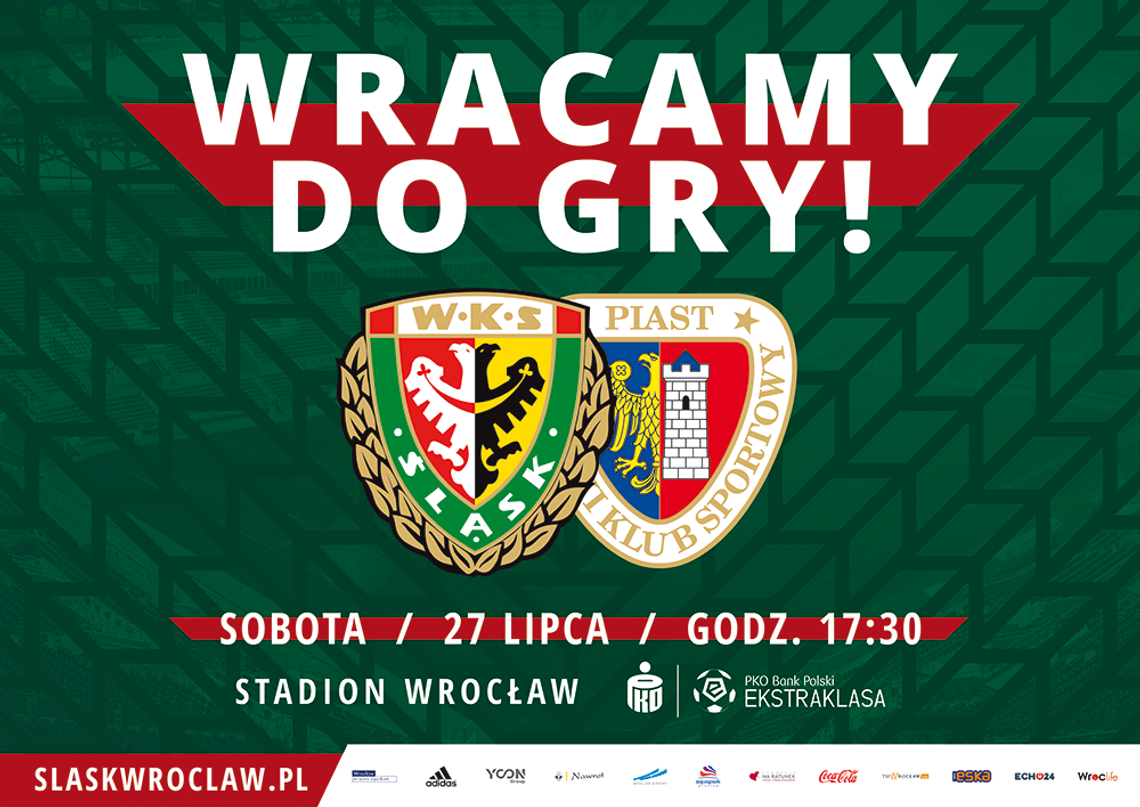 Rozdajemy bilety na mecz z mistrzem Polski!