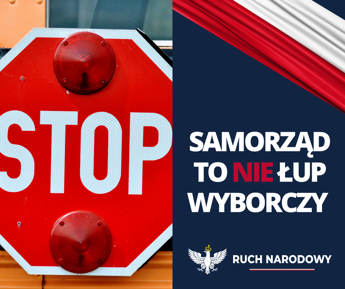 Ruch Narodowy w Oleśnicy protestuje: „Samorząd to nie łup wyborczy"