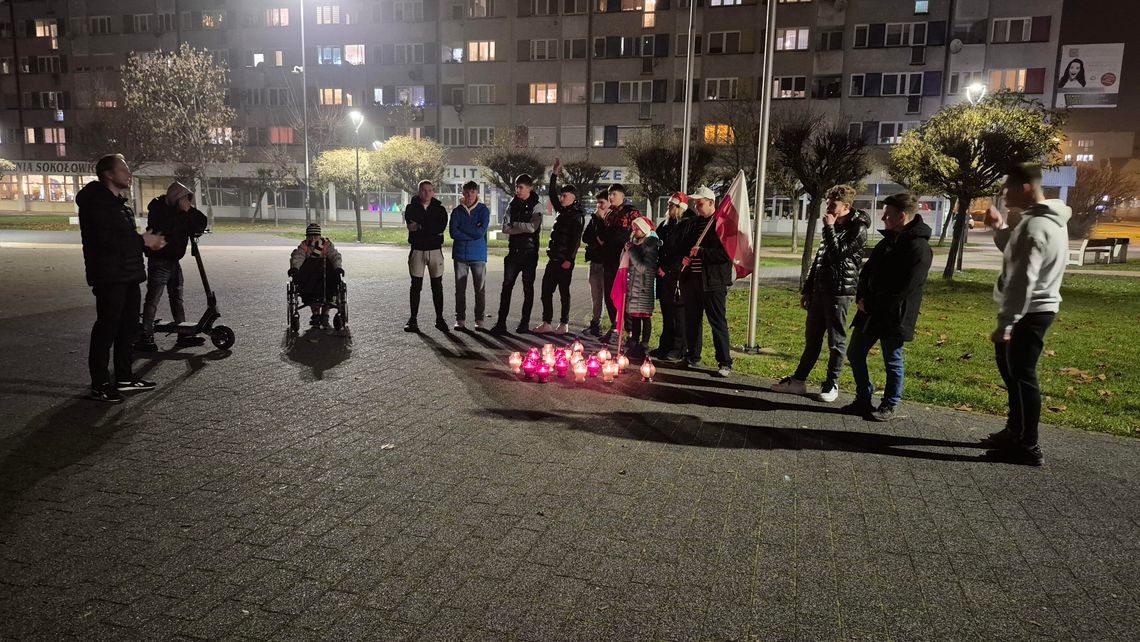 Ruch Narodowy w Oleśnicy w rocznicę stanu wojennego Ruch Narodowy w Oleśnicy w rocznicę stanu wojennego