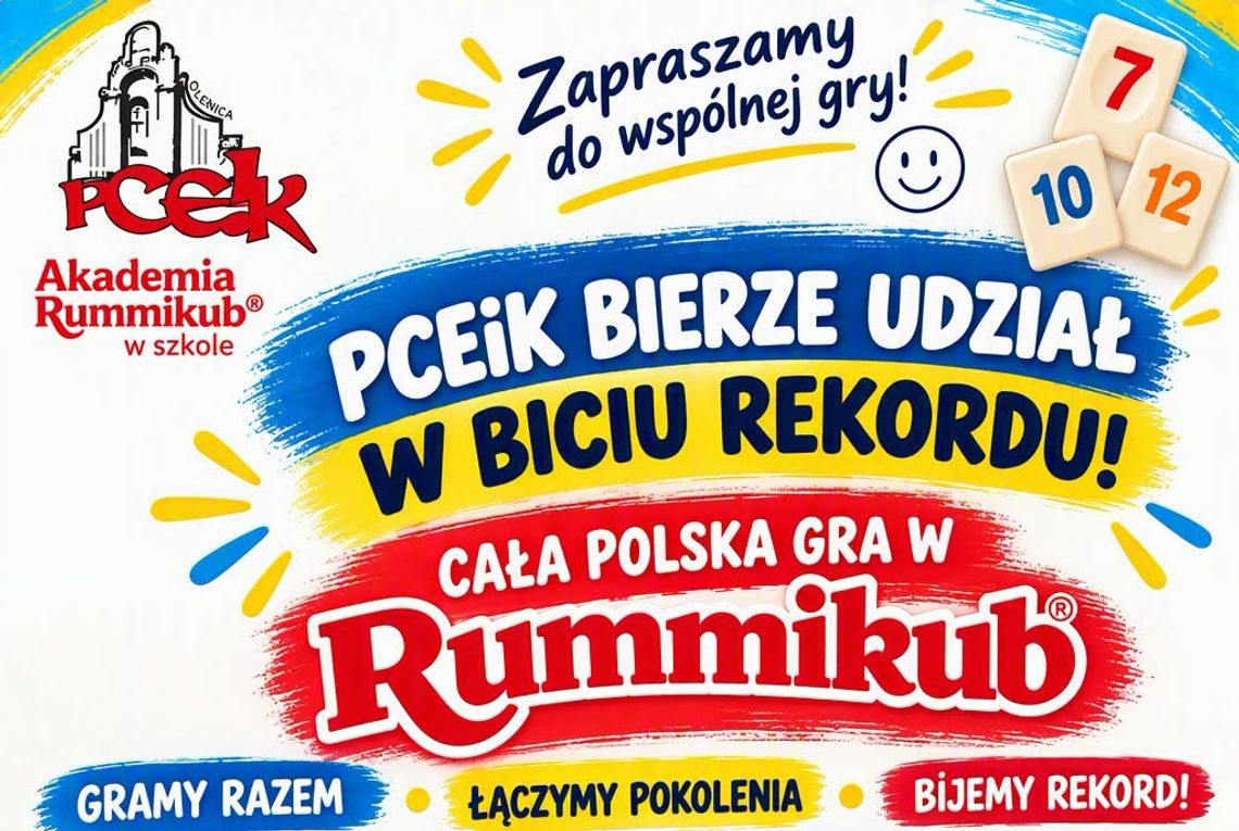 Rummikub połączył pokolenia w Oleśnicy. Zagrali dla rekordu Polski!
