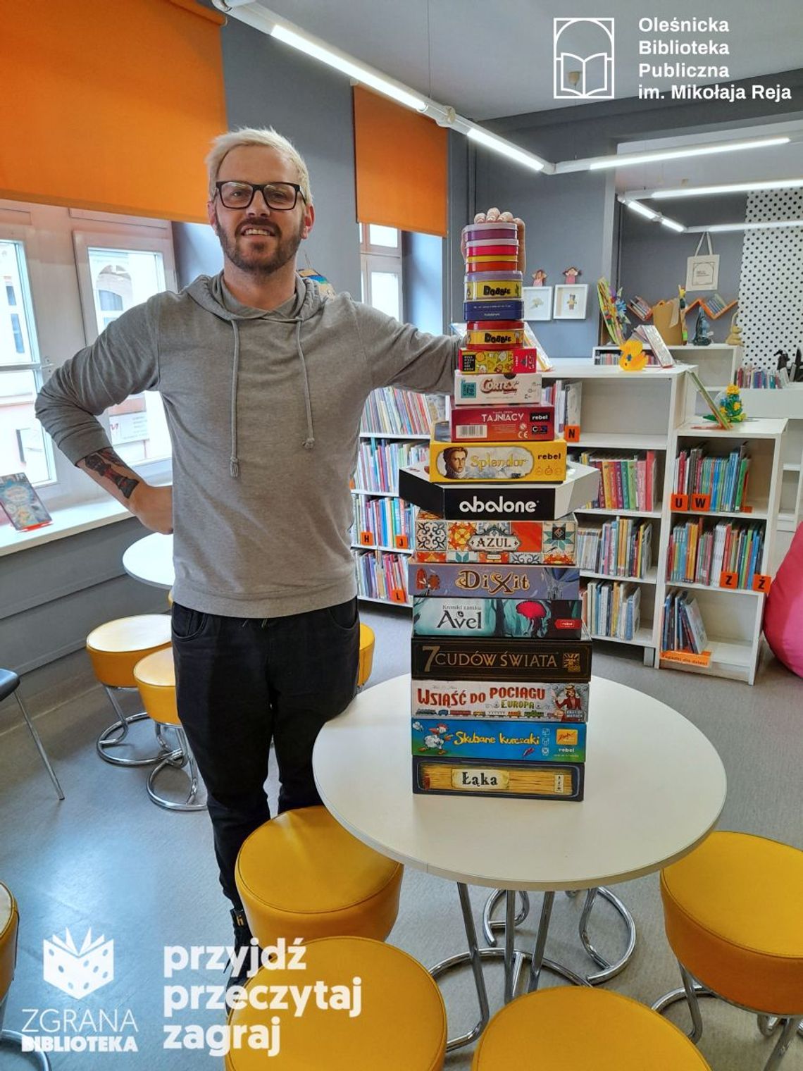 Ruszamy z programem "Zgrana biblioteka" Wydawnictwa Rebel