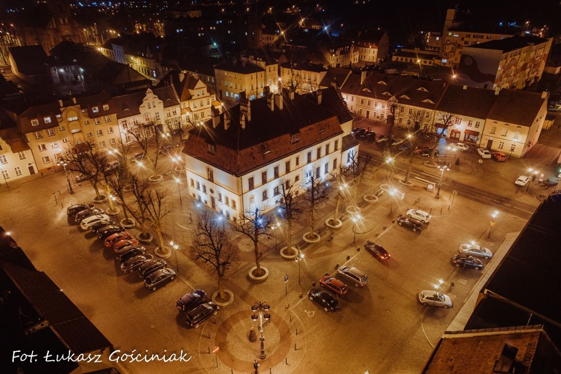 Rynek nocą