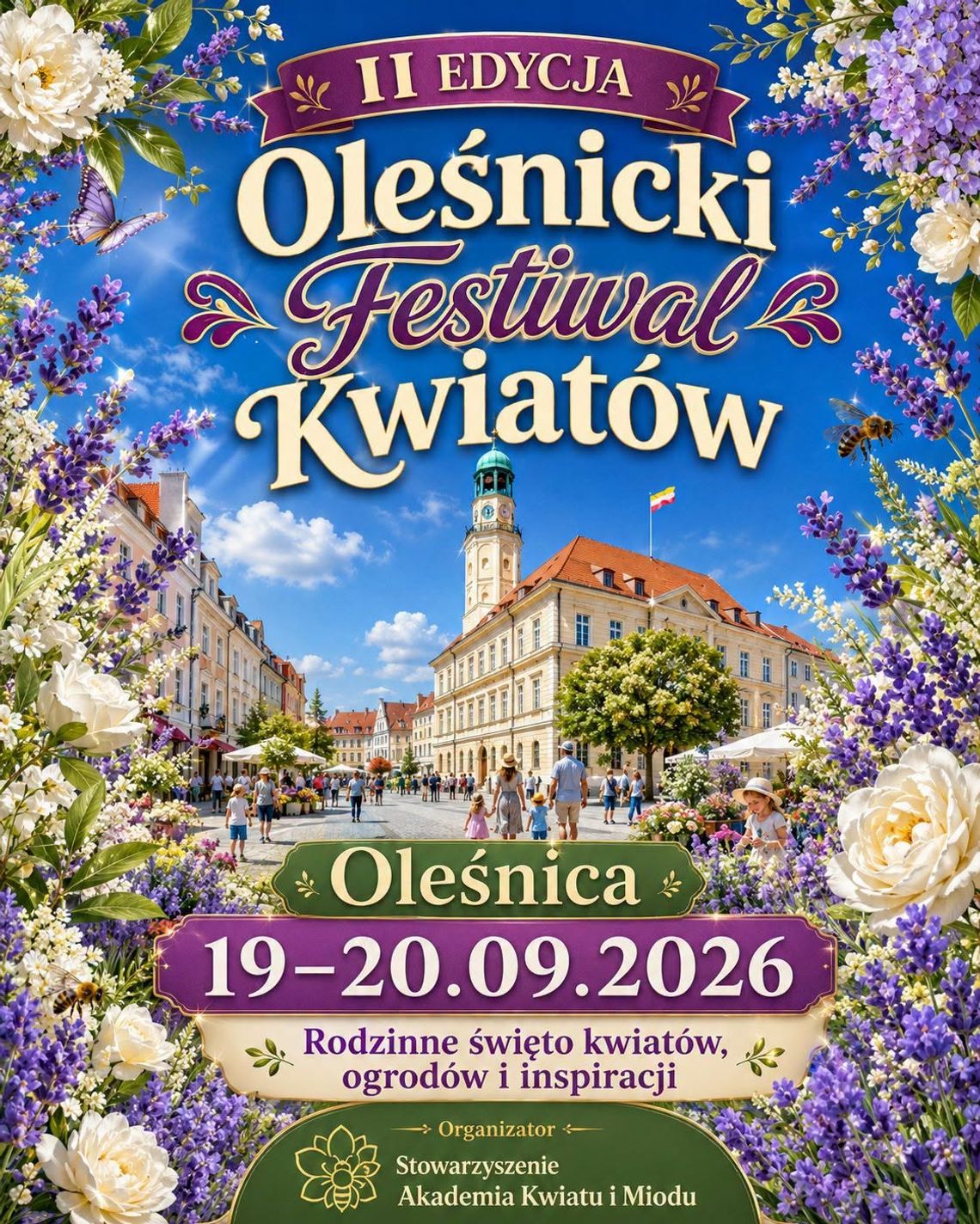 Rynek znów zakwitnie! Przed Oleśnicą dwa dni pełne kolorów, zapachów i rodzinnych atrakcji Rynek znów zakwitnie! Przed Oleśnicą dwa dni pełne kolorów, zapachów i rodzinnych atrakcji