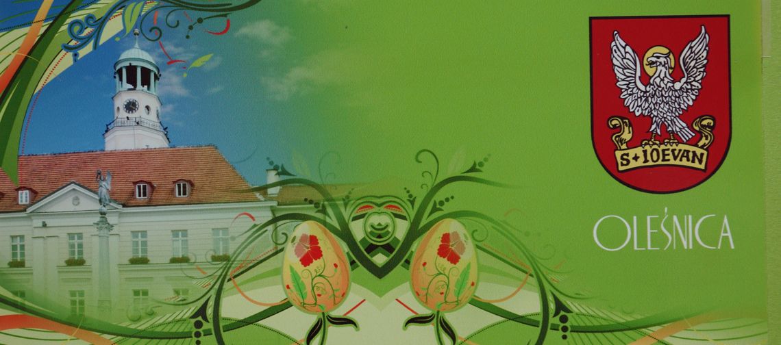 Rzadka powojenna kartka świąteczna z Oleśnicy w kolekcji