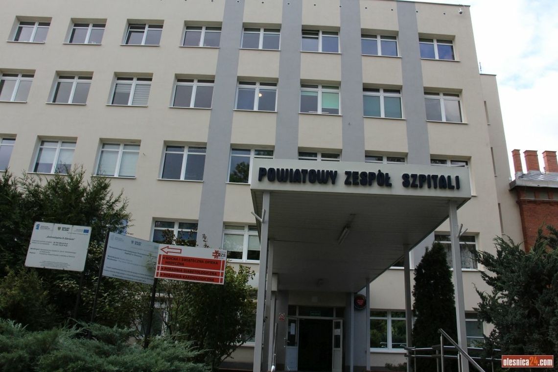 Samobójca w szpitalu w Oleśnicy