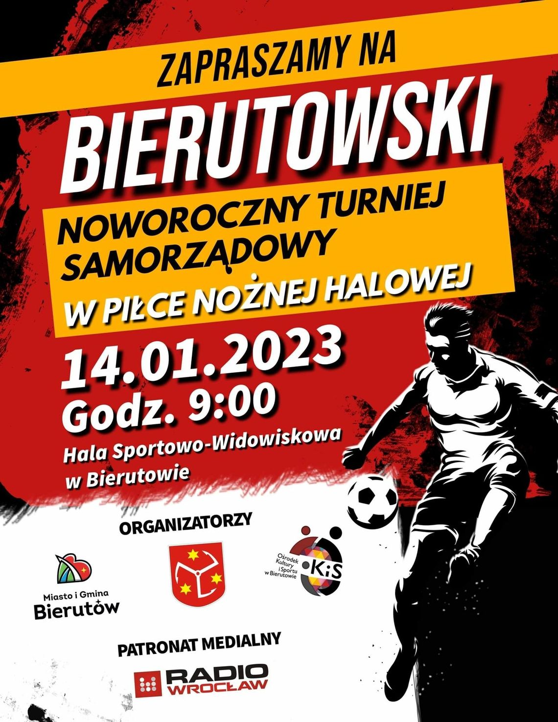 Samorządowcy będą kopać piłkę w Bierutowie Samorządowcy będą kopać piłkę w Bierutowie