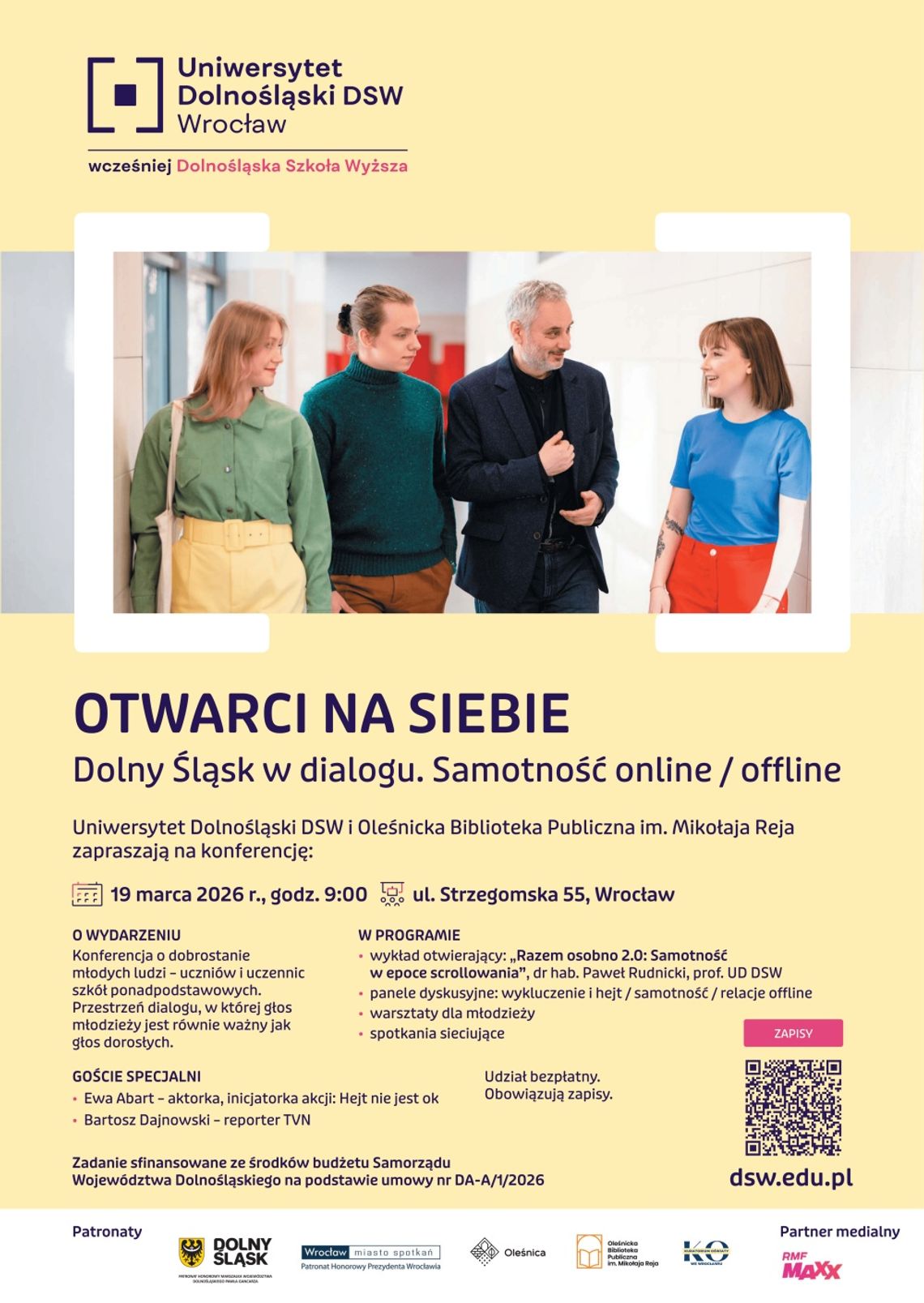 „Samotność w erze scrollowania” – duża konferencja we Wrocławiu z udziałem Oleśnickiej Biblioteki Publicznej