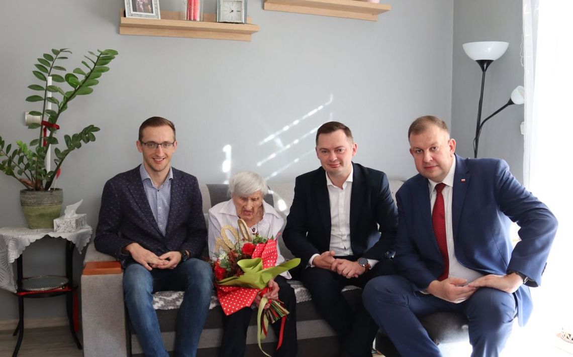 Setne urodziny Anny Boszkiewicz z Dobrzenia