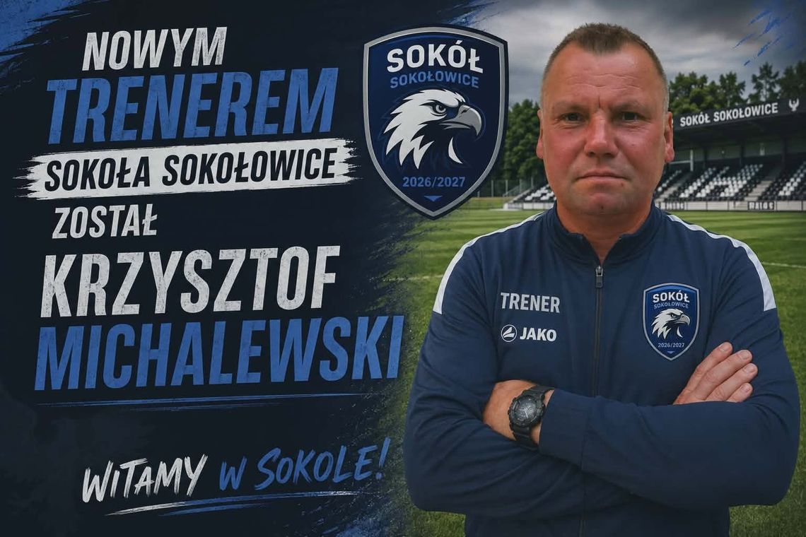 Sokół Sokołowice ma nowego trenera