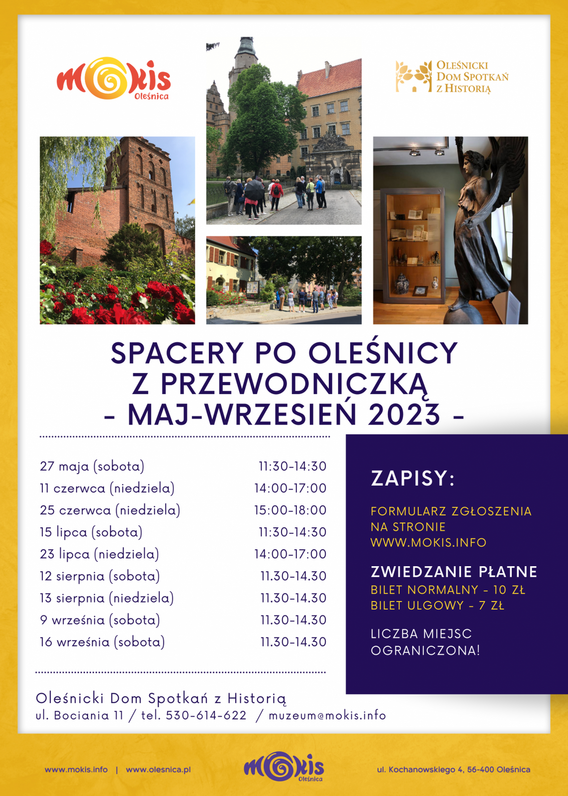 Spacer po Oleśnicy z przewodniczką