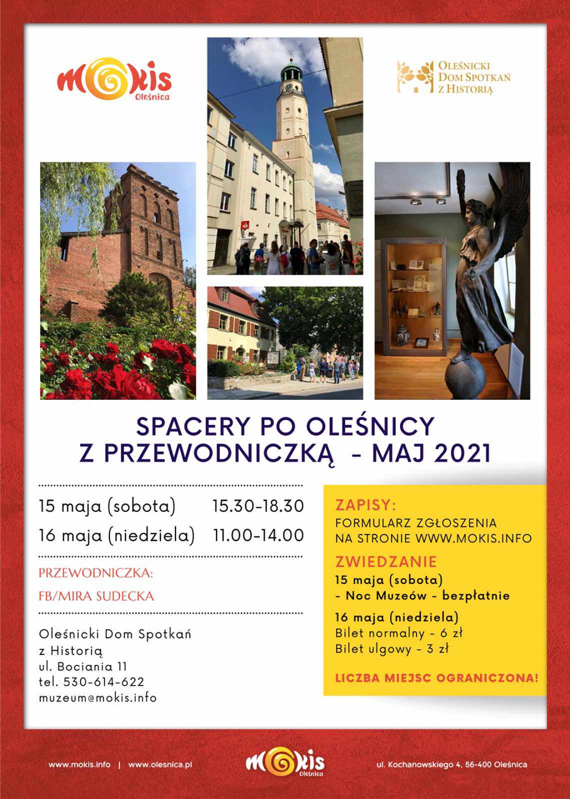Spacer z przewodniczką po Oleśnicy