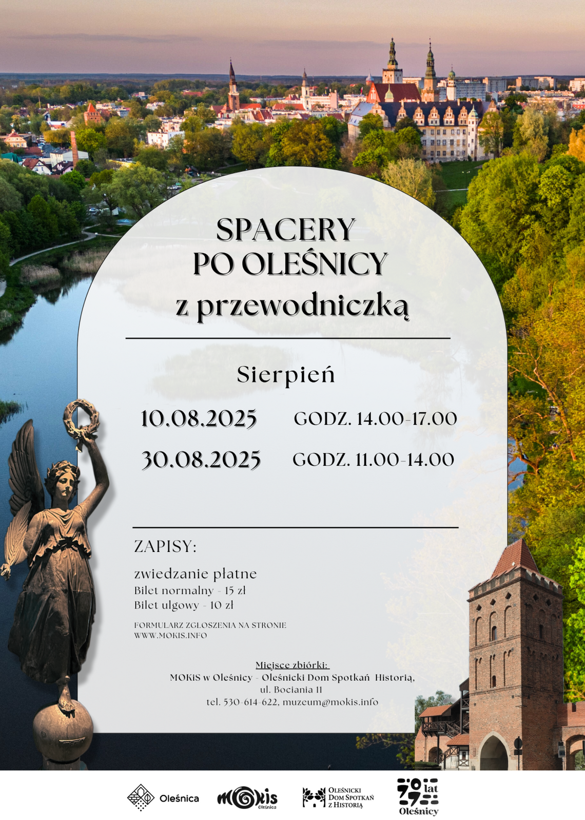 Spacery miejskie z przewodniczką