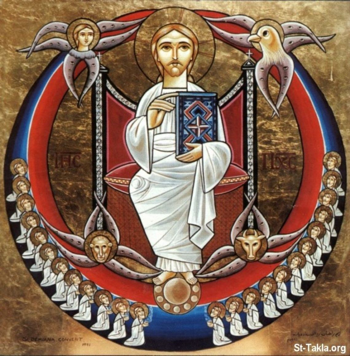 Śpiewana liturgia koptyjska w bazylice w Oleśnicy