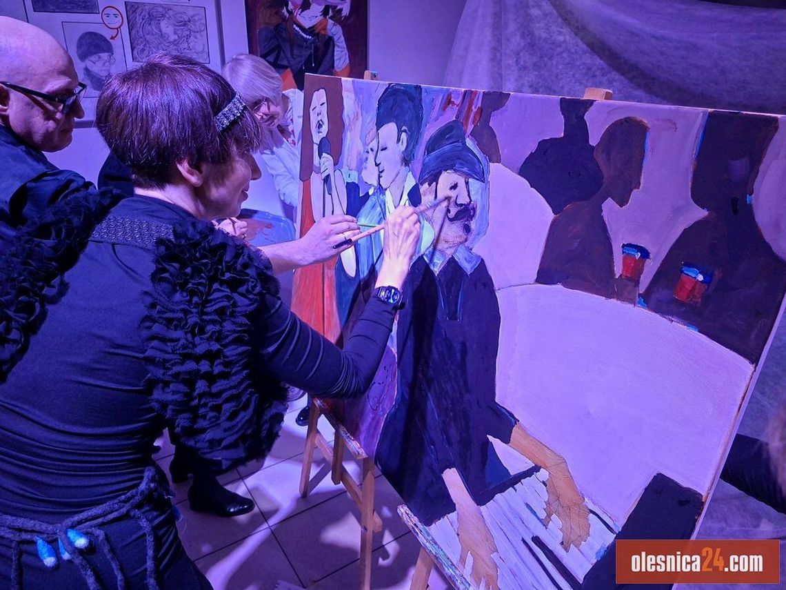 Spotkała się oleśnicka bohema artystyczna