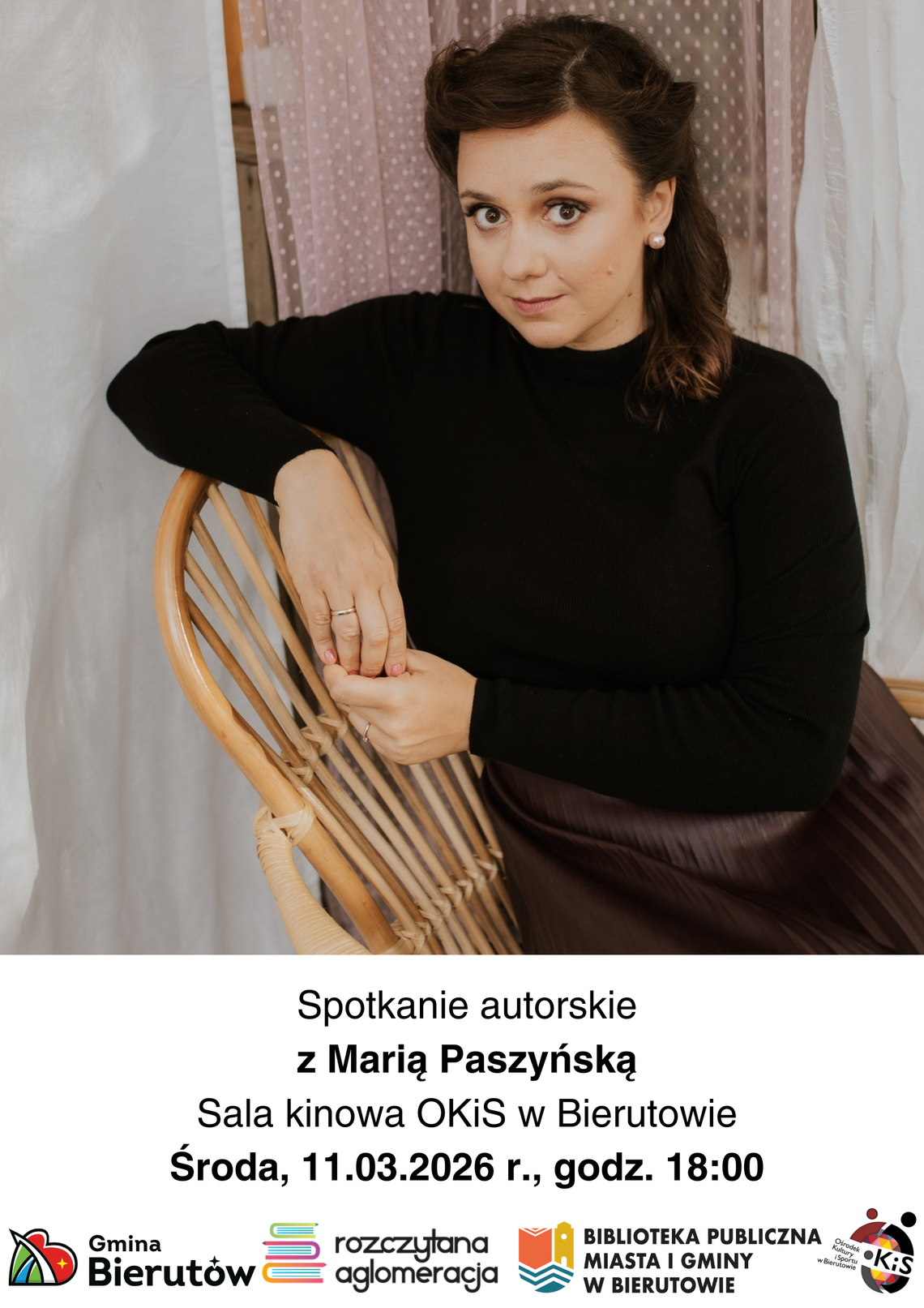 Spotkanie autorskie z Marią Paszyńską Spotkanie autorskie z Marią Paszyńską