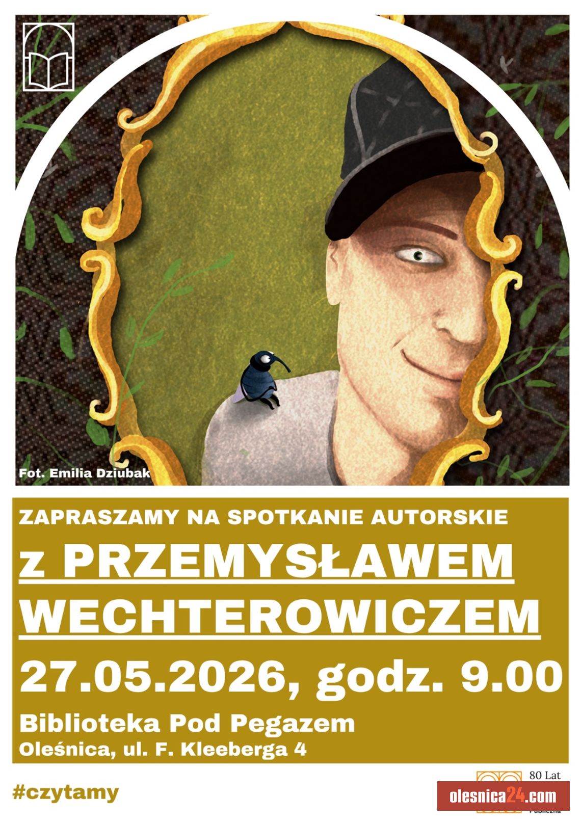 Spotkanie dla dzieci z Przemysławem Wechterowiczem