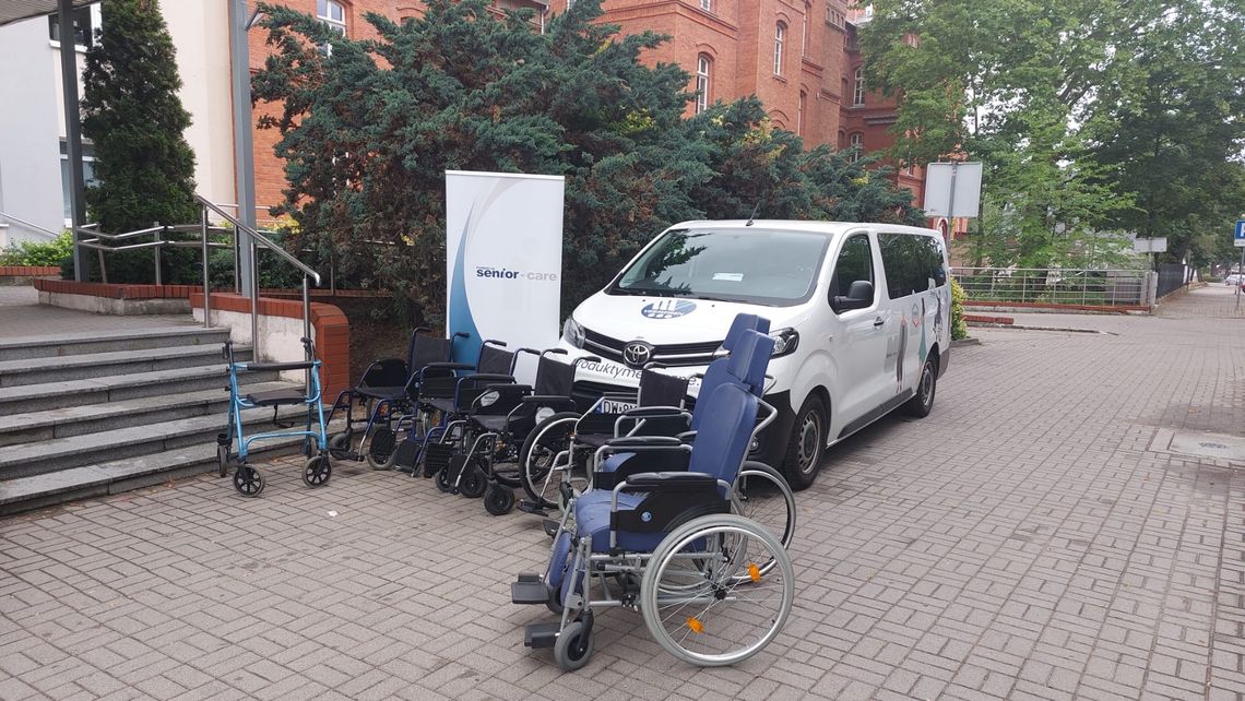 Sprzęt dla szpitala w Oleśnicy