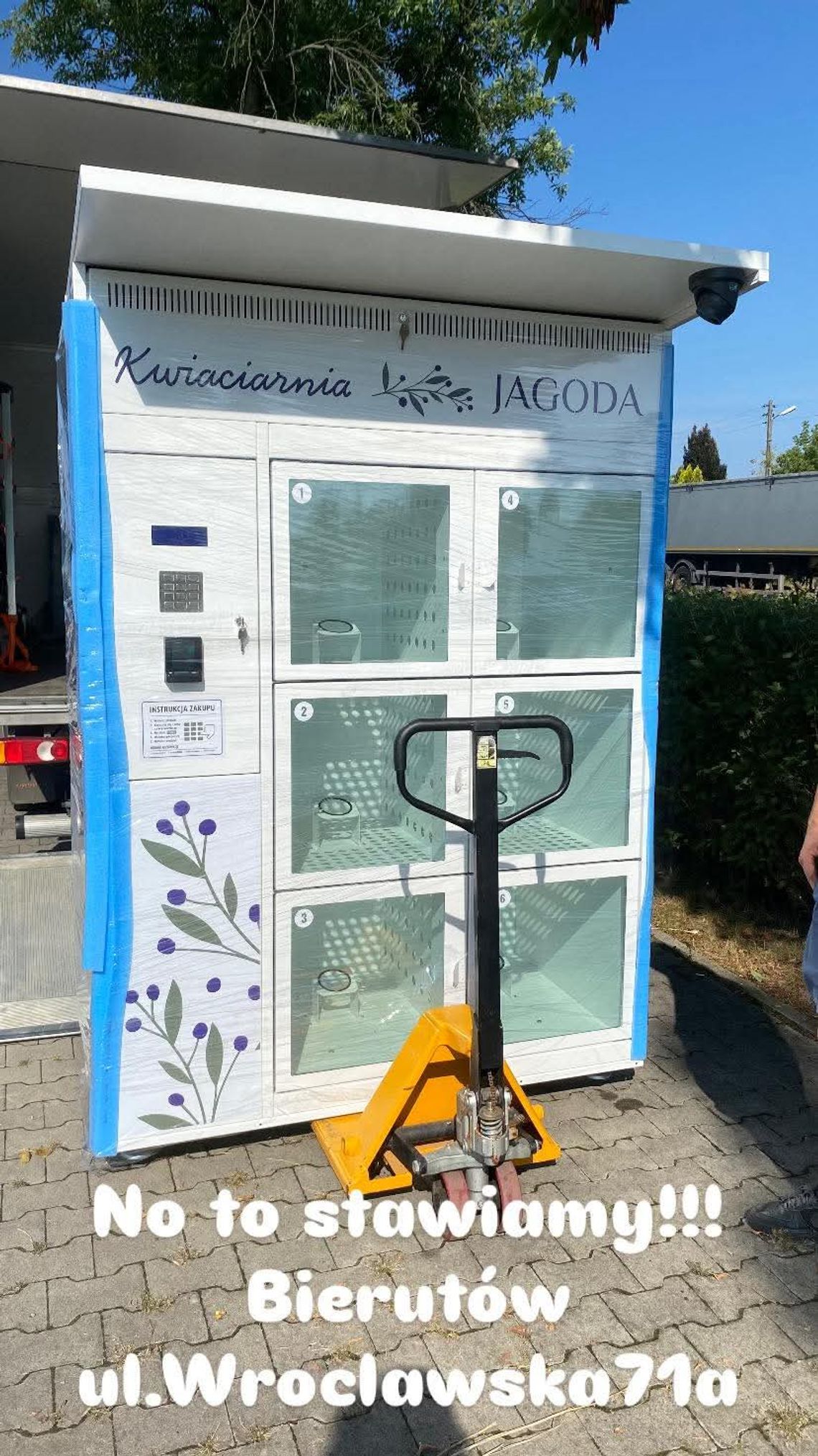 Stanął nowy kwiatomiat