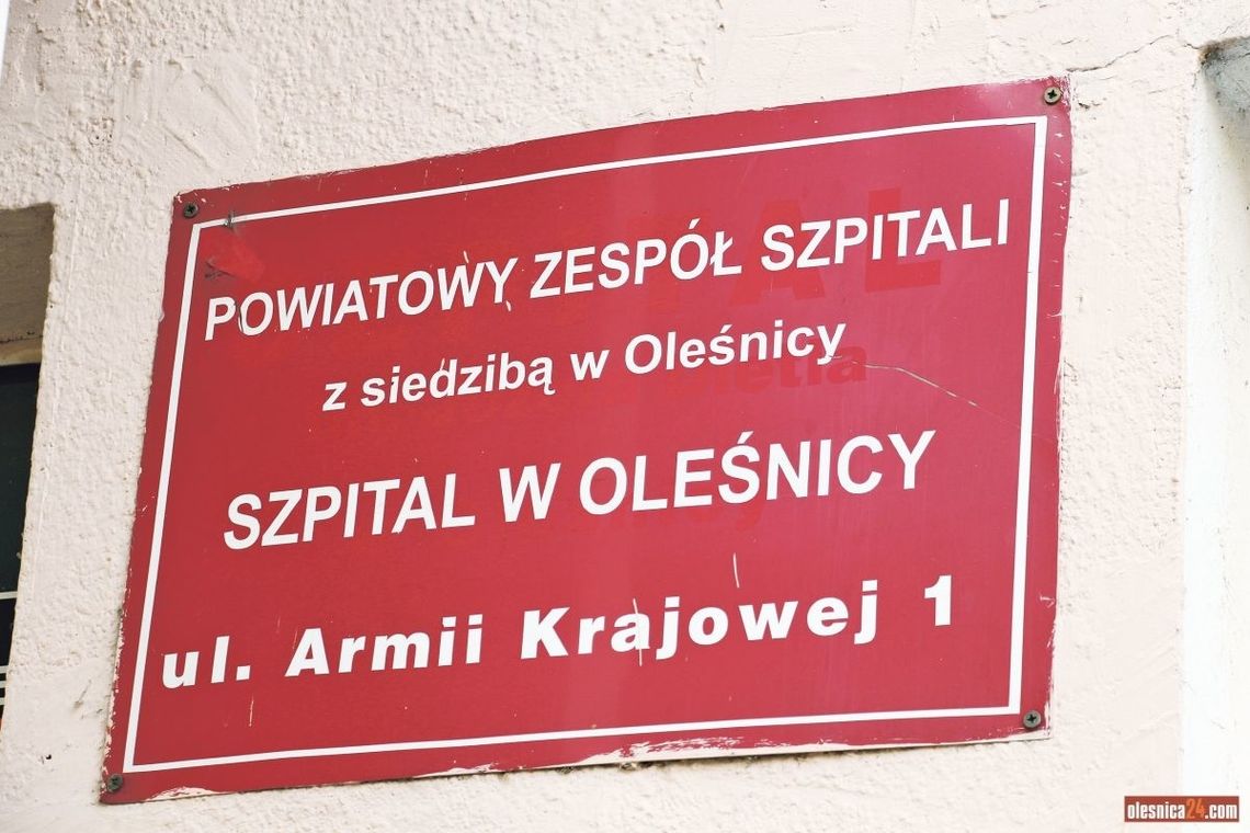 Stanowisko starosty Sławomira Kapicy w sprawie Powiatowego Zespołu Szpitali w Oleśnicy